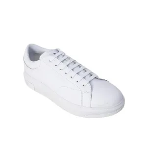 Armani Exchange Casual Leather Sneakers LowTop Style Men White