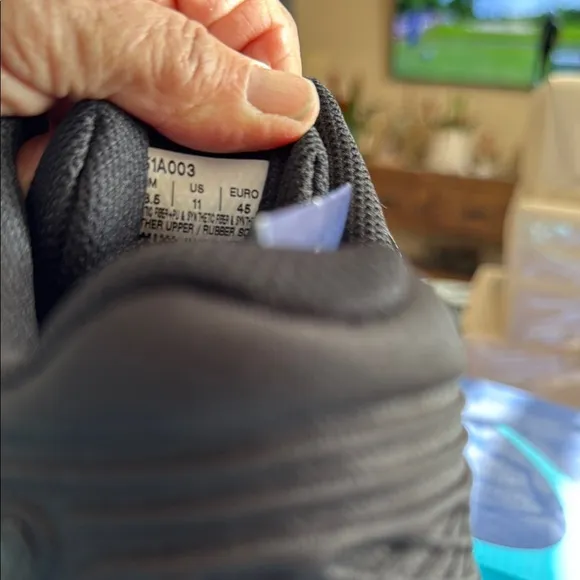 ASICS Black and Gray Sneakers
