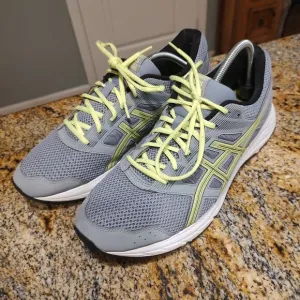 Asics Contend 5 Running Shoes Sneakers Men's Size 12.5 Sheet Rock Safety Yellow