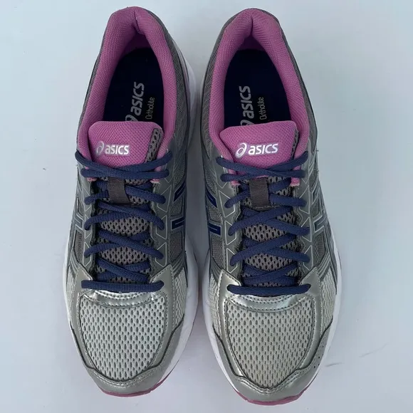 ASICS GEL CONTEND 4 Women’s Lightweight Running Shoes Casual Sneakers Silver 11