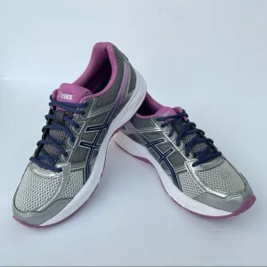ASICS GEL CONTEND 4 Women’s Lightweight Running Shoes Casual Sneakers Silver 11
