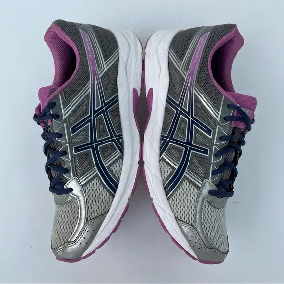 ASICS GEL CONTEND 4 Women’s Lightweight Running Shoes Casual Sneakers Silver 11
