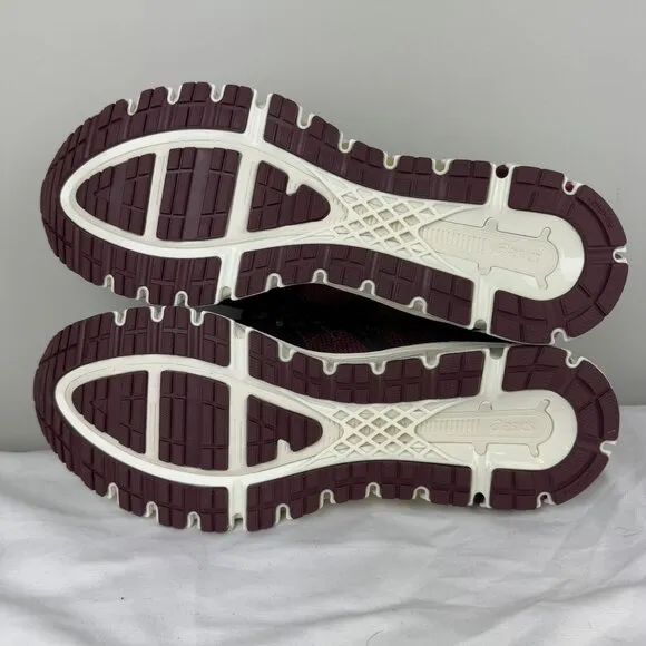 ASICS Gel Quantum 180 4 Mens Maroon Running Athletic Shoes Workout Sz 11 *NICE*