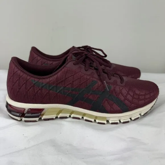 ASICS Gel Quantum 180 4 Mens Maroon Running Athletic Shoes Workout Sz 11 *NICE*