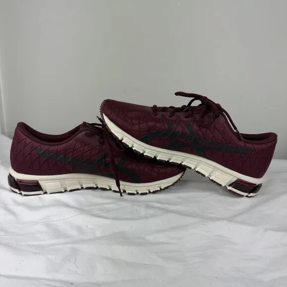 ASICS Gel Quantum 180 4 Mens Maroon Running Athletic Shoes Workout Sz 11 *NICE*