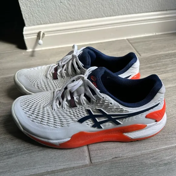 ASICS Men's Gel-Resolution 9 Tennis Shoes - Size 9.5 Wide