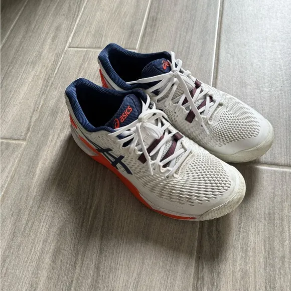 ASICS Men's Gel-Resolution 9 Tennis Shoes - Size 9.5 Wide
