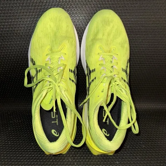 ASICS Novablast 3 Safety Yellow/Black Running Athletic Shoes Men’s Size 13