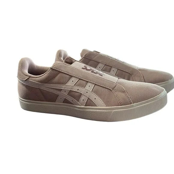 Asics Sneakers Women's Size 10 Rose Pink White Classic CT low Top Slip-On New