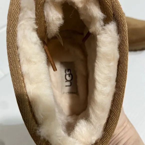 Authentic Brand UGG Women's Neumel Chestnut Chukka Boots Shoe 1094269 Comfy Gift