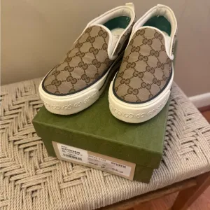 Authentic Gucci Slip on Sneakers 1977
