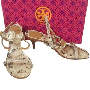 Authentic Tory Burch trappy sandals