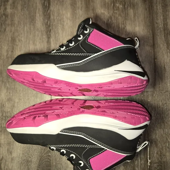 Avenger A831‎ Womens Work Boot Reaction Cn Pink Black Boots Size 9 D Wide