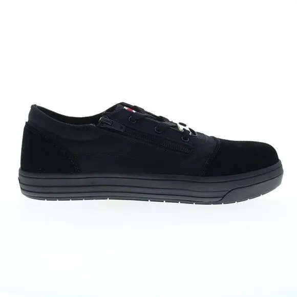 Avenger Mens Blade Zip 3 Eye Carbon Toe SD10 Black Shoes (NWT)