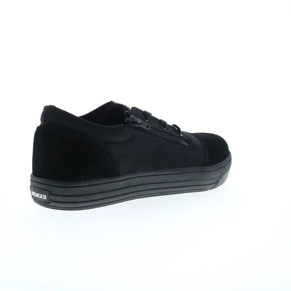 Avenger Mens Blade Zip 3 Eye Carbon Toe SD10 Black Shoes (NWT)