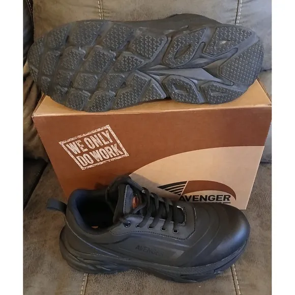 Avenger Work shoes Men's 10.5 EE A767 K4 Low CT Composite Toe Safety NEW #899