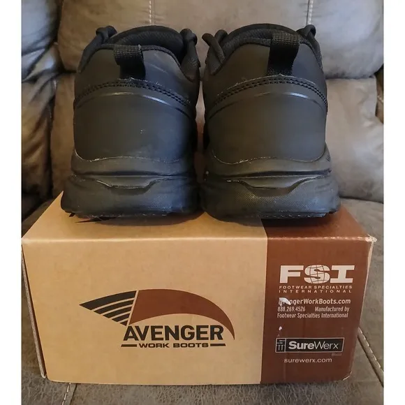 Avenger Work shoes Men's 10.5 EE A767 K4 Low CT Composite Toe Safety NEW #899