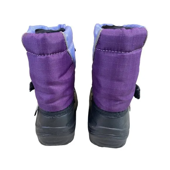 Baffin Mustang Insulated Winter Snow Boot Toddler 5 Rated -40F Purple HTF
