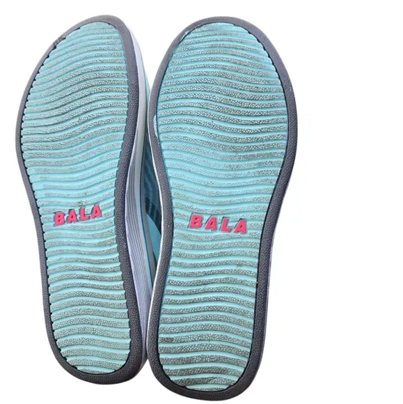 BALA Twelves Daybreak Nursing Teal Aqua Blue Sneakers, Size Women 9.5 Men 8