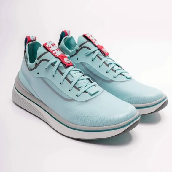 BALA Twelves Daybreak Nursing Teal Aqua Blue Sneakers, Size Women 9.5 Men 8