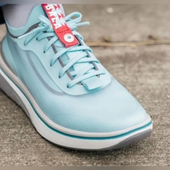 BALA Twelves Daybreak Nursing Teal Aqua Blue Sneakers, Size Women 9.5 Men 8