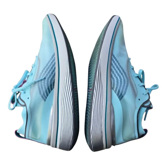 BALA Twelves Daybreak Nursing Teal Aqua Blue Sneakers, Size Women 9.5 Men 8