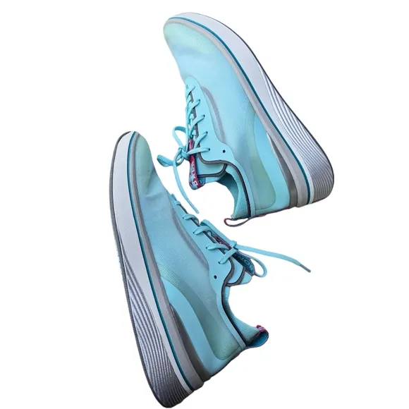 BALA Twelves Daybreak Nursing Teal Aqua Blue Sneakers, Size Women 9.5 Men 8