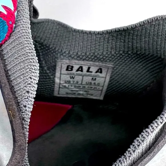 Bala Twelves Shade Gray Medical Profession Sneakers 7.5