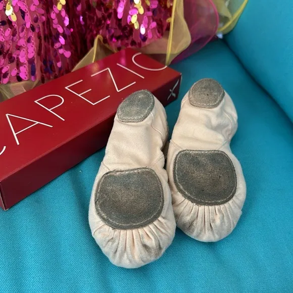 Ballet sequins recital dress (new) w ballet shoes