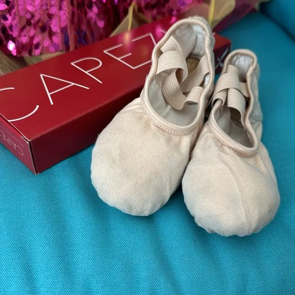 Ballet sequins recital dress (new) w ballet shoes