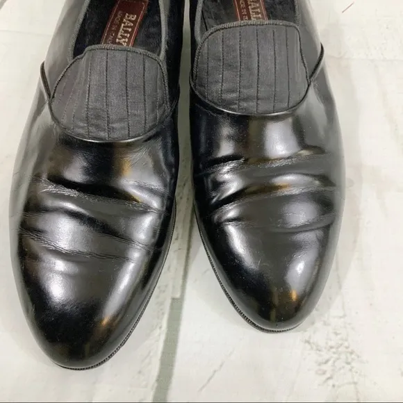 Bally Formal Dress Leather Shoes Size 8 1/2