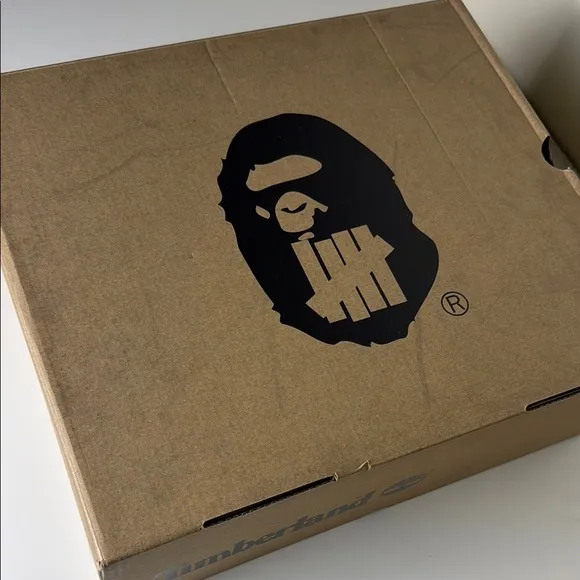 Bape x Timberland Tan Boots Undefeated