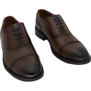 Bar III Men's Ashfordd Leather Brogue Dress Shoe Cap Toe - Size 11