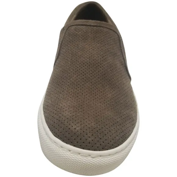 Bar III Mens Brant Slip-On Sneakers Taupe 11 M