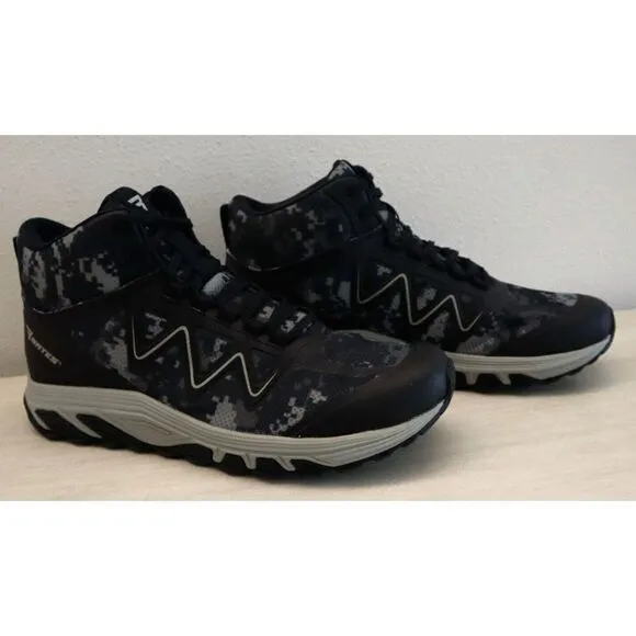 Bates E01054 Men's Sz 12 Black Camo Rush Mid Slip Resistant Tactical Boots