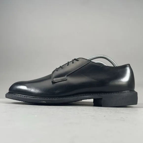 Bates Lites Men’s Size 9 D High Gloss Black Military Uniform Dress Shoes Oxfords