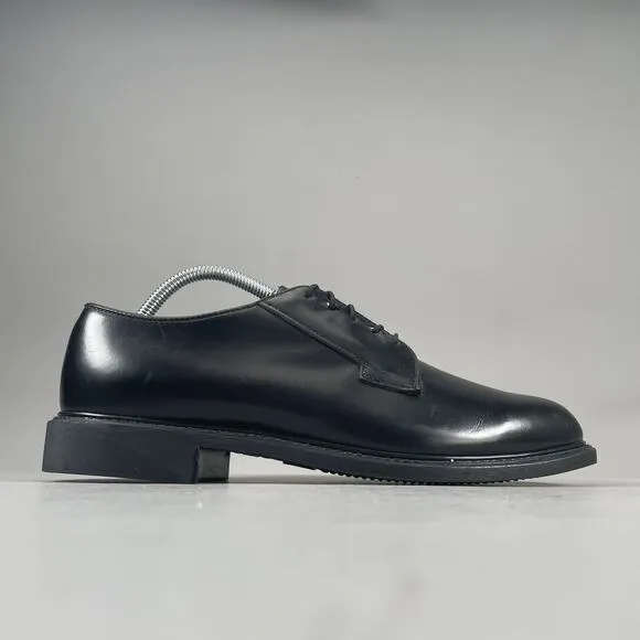 Bates Lites Men’s Size 9 D High Gloss Black Military Uniform Dress Shoes Oxfords