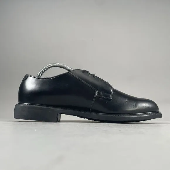 Bates Lites Men’s Size 9 D High Gloss Black Military Uniform Dress Shoes Oxfords