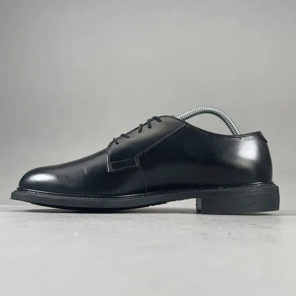 Bates Lites Men’s Size 9 D High Gloss Black Military Uniform Dress Shoes Oxfords