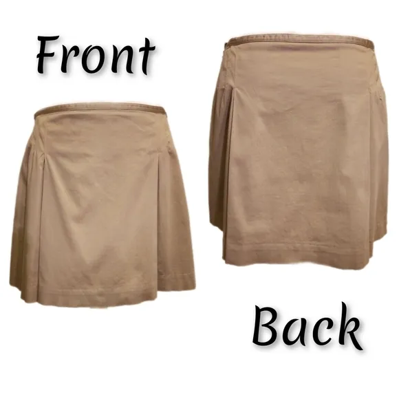 BCBGMaxAzria Tennis Style Pleated Miniskirt