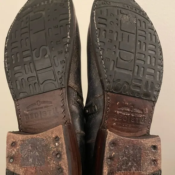 Bed Stu Brown Soft Knee High Manchester II Leather Boots Size 7