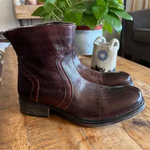 Bed Stu Lassen Brown Leather Boots Size 10.5