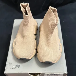 Beige Sock Sneakers