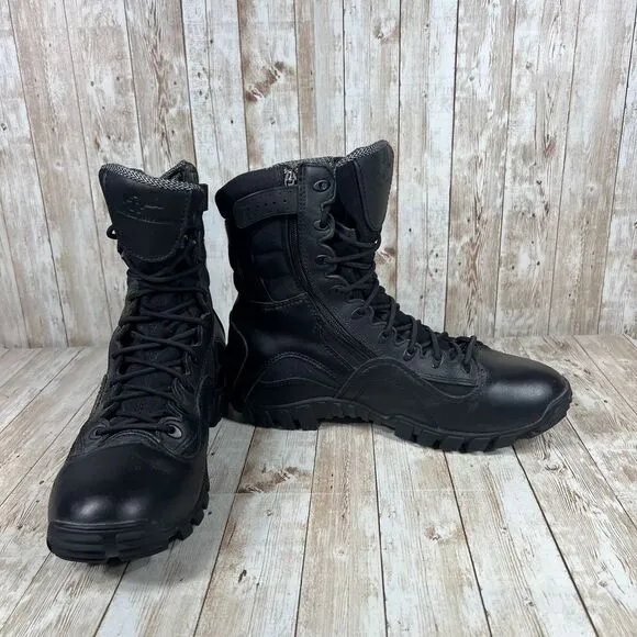 Belleville Lightweight Waterproof Side-Zip Boot -‎ Mens, Black, 11