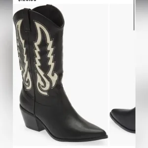Billini ZEKE -BLACK boots western boots size 5