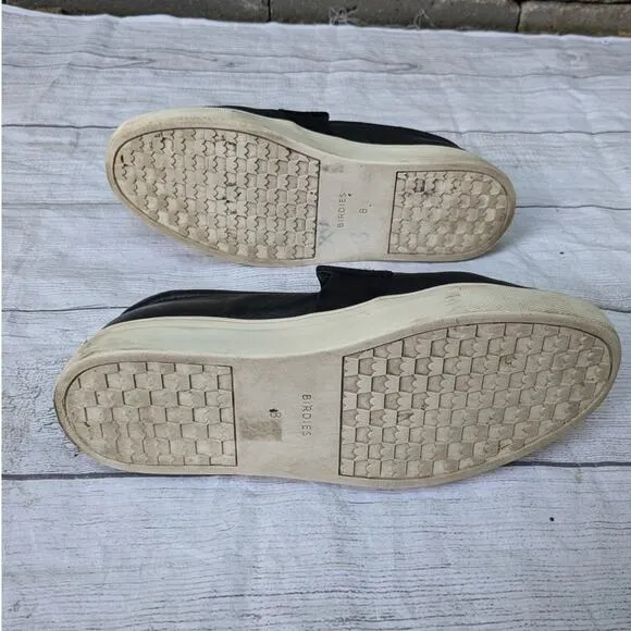 Birdies Swift Leather Slip On Sneakers Size 8