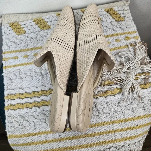 Birdies The Dove In Dawn Wooven Sandals Size 8.5
