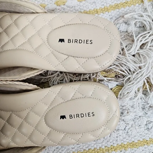 Birdies The Dove In Dawn Wooven Sandals Size 8.5
