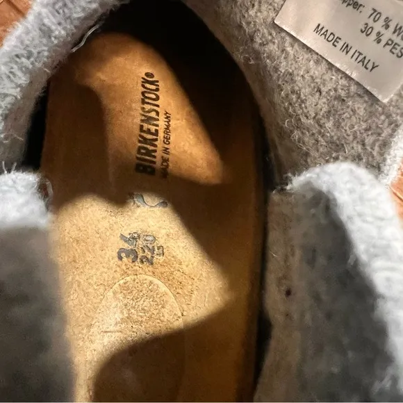 Birkenstock andermatt shearling girls size 34 and 33
