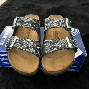 Birkenstock Arizona snake skin print sandals shoes women’s eur 40 new